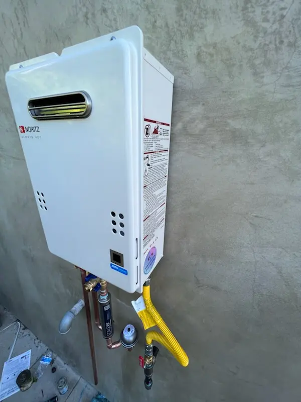 Tankless water heater installation for East Brentwood homes